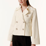 ELEANOR SHORT TRENCHCOAT